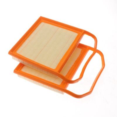Auto Spare Parts Filter Udara A2760940504 Kuning Untuk Menyaring Kekotoran debu yang digunakan untuk Benz