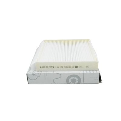 190*188*35MM suku cadang mobil Kabin Filter Udara A1678350200 Untuk BENZ