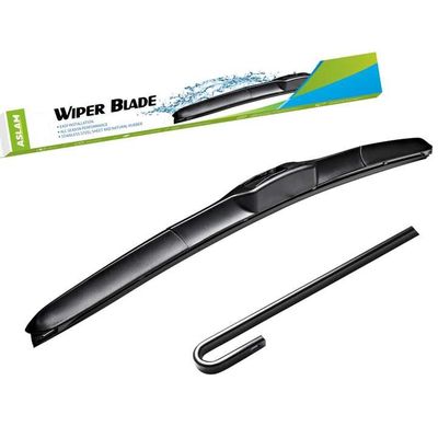 Hybrid U-Hook Windshield Wiper Blade untuk mobil Jepang Korea Fits Toyota Corolla Honda Jazz Nissan