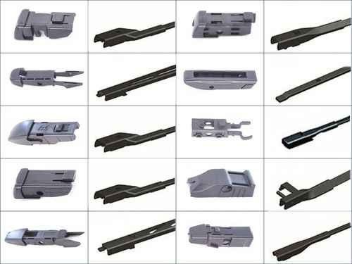 Bagian Mobil Penghapus Kaca Depan Belakang Adaptor Penghapus Kaca Depan Multifungsi