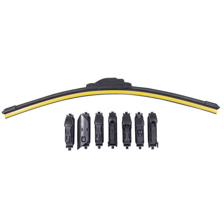 14-28 Inch Auto Frameless Low Noise Rubber Wiper Multifungsi Universal Mobil Front Windshield Rain Wiper Blade